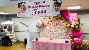 Tiana's First Birthday Party 24th July 2021
